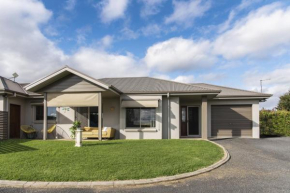 Views across the valley in spacious holiday home